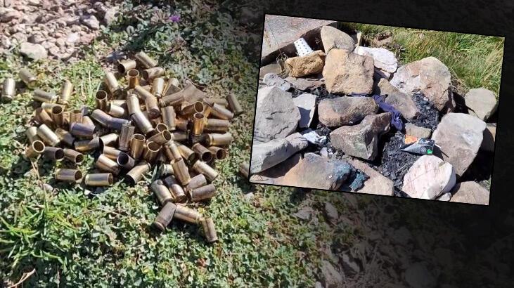 Uludağ’da tepki çeken görüntü! Ateş yaktılar, çöpleri bıraktılar