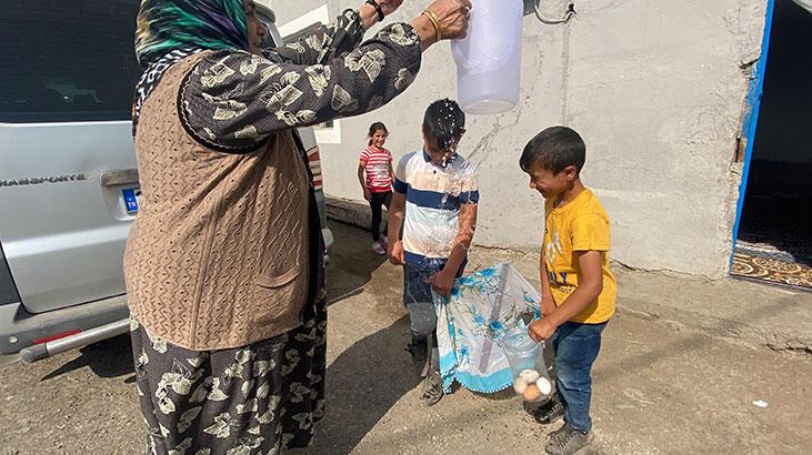 Yağmur yağması için asırlık geleneği canlandırdılar