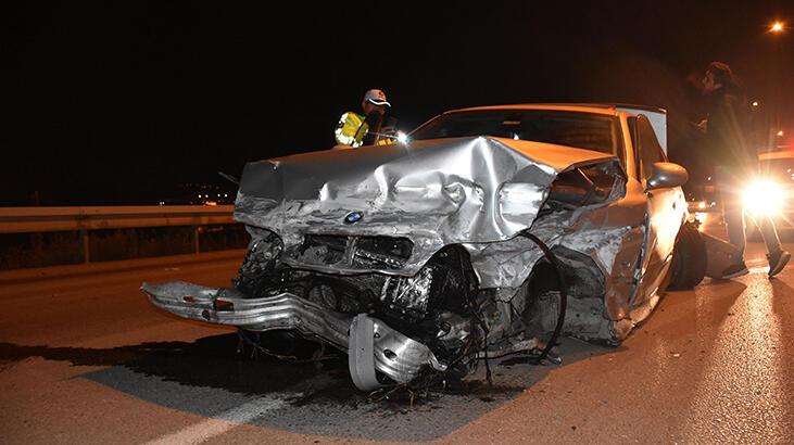 Yeni yılın ilk dakikalarında kaza yaptı: Yılın en şanslı insanı oldum
