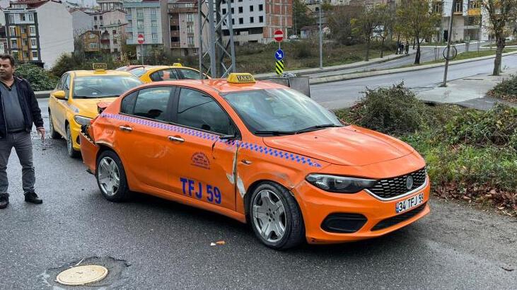 Yol verme tartışması! Taksi şoförünü takip edip dehşeti yaşattılar
