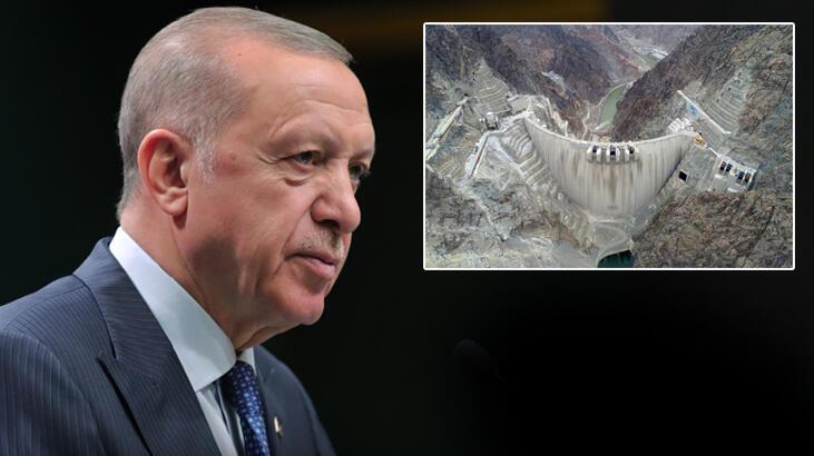 Yusufeli Barajı için tarihi gün! Cumhurbaşkanı Erdoğan’dan önemli mesajlar